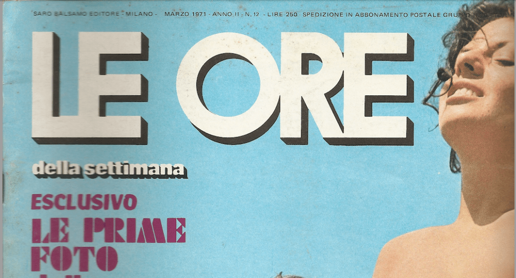 Gli annunci erotici de “LE ORE”, il Tinder degli anni&nbsp;’70.